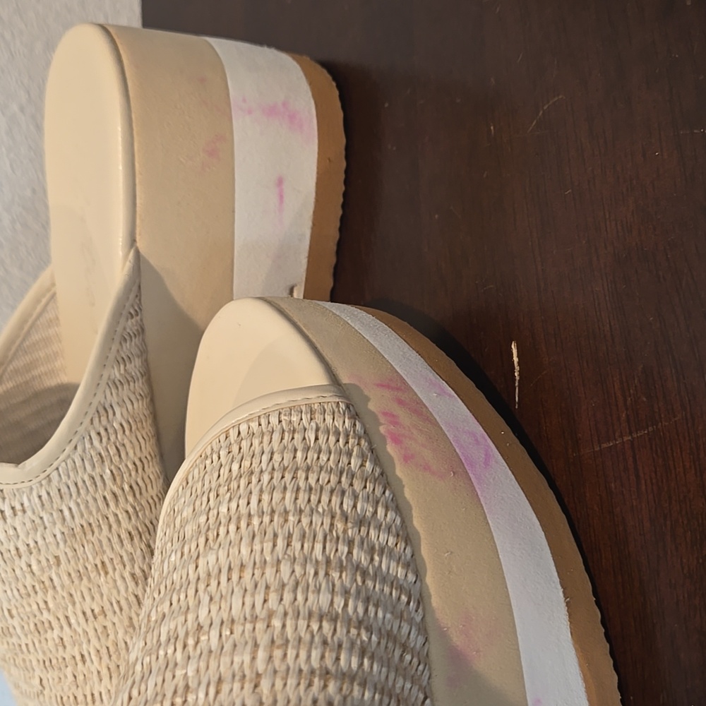 Matisse Raffia Platform Mules - Picture 5 of 12